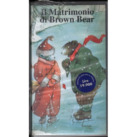 Il Matrimonio Di Brown Bear VHS Peter Lewis / 8014124601427 Sigillato