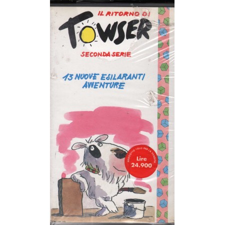 Il Ritorno Di Towser Seconda Serie VHS Clive Juster / 8014124600420 Sigillato