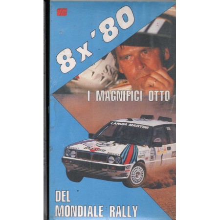 8 X 80 I Magnifici Otto Del Mondiale Rally VHS 8012860084184 Sigillato