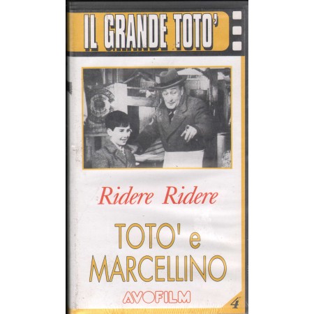Toto' E Marcellino VHS Antonio Musu / 8010927051742 Sigillato