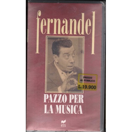 Pazzo Per La Musica VHS Christian Jaque / 8001701208216 Sigillato