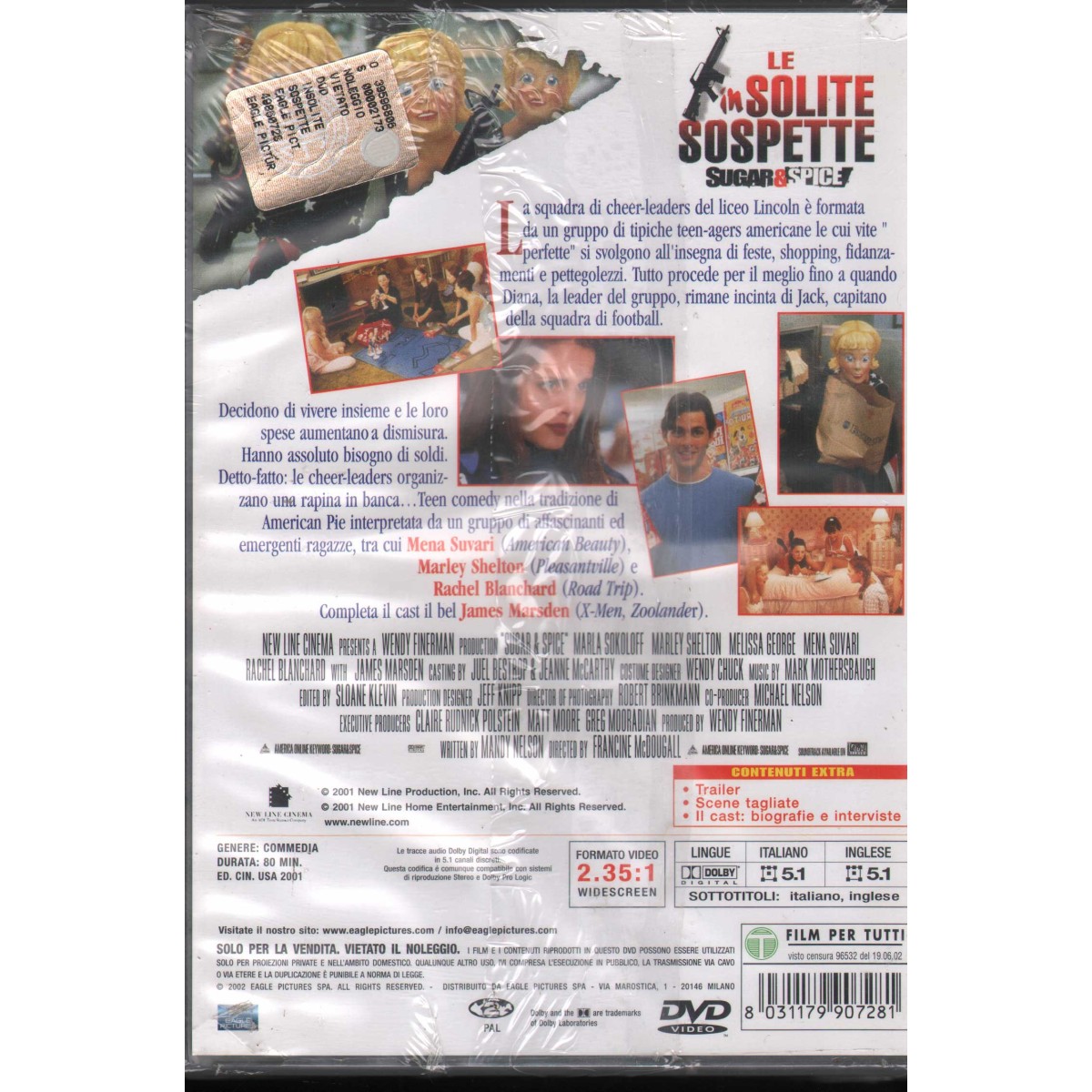 Le Insolite Sospette DVD Francine McDougall Eagle 49860728EVD Sigillato