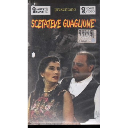 Scetateve Guagliune' VHS Francesco De Gregorio QSA0042 Sigillato