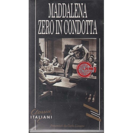 Maddalena Zero In Condotta VHS Vittorio De Sica 21333 Sigillato