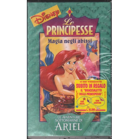 Le Principesse Ariel Magia Negli Abissi VHS Walt Disney VS4611 Sigillato