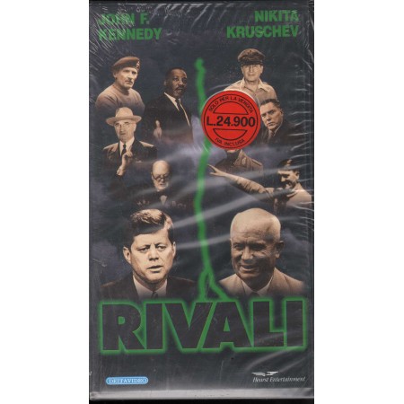 Rivali Vol.1, JFK Contro Kruschev VHS Univideo CD04856 Sigillato