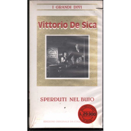 Sperduti Nel Buio VHS Camillo Mastrocinque Univideo  CD04326 Sigillato