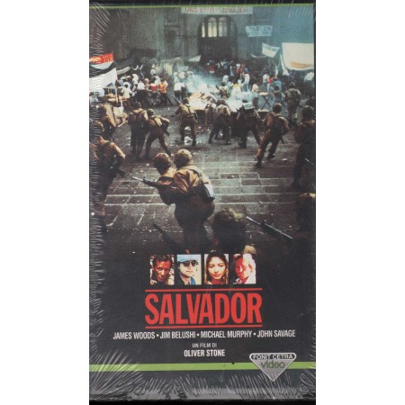 Salvador VHS Oliver Stone Univideo - 9042 Sigillato