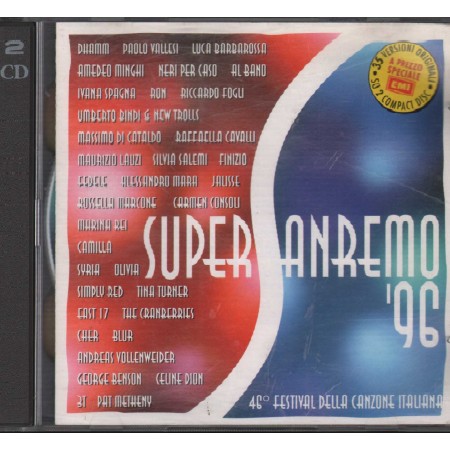 Various CD SuperSanremo 96 EMI ‎724383809523 Nuovo