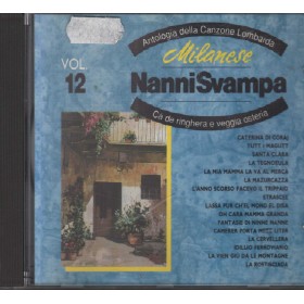 Nanni Svampa CD Milanese, Antologia Della Canzone Lombarda Vol. 12 Nuovo Nanni Svampa CD Milanese, Antologia Della Canzone Lombarda Vol. 12 Nuovo
