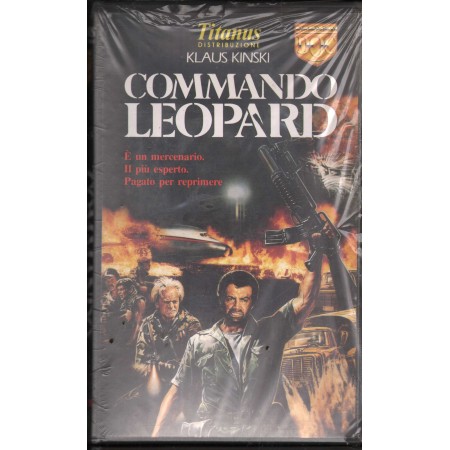 Commando Leopard VHS Antony M.Dawson Univideo - 0001 Sigillato