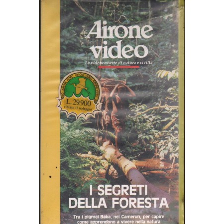 Airone Video, I Segreti Della Foresta VHS Phil Agland  AIVG4014A Sigillato