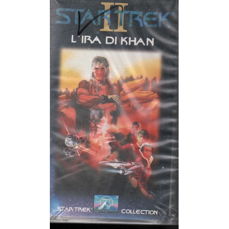 Star Trek II L'Ira di Khan VHS Nicholas Meyer Univideo - PVS70140 Sigillato