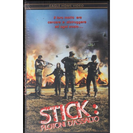 Stick, Ploton D' Assalto VHS Darrel Roodt Univideo - EHV00036 Sigillato