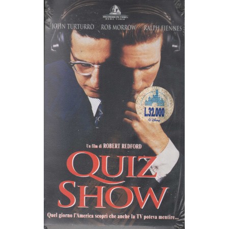 Quiz Show VHS Robert Redford Univideo - VS4601 Sigillato