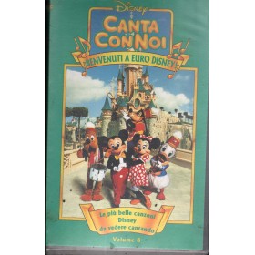 Canta Con Noi Benvenuti A Euro Disney Vol. 8 VHS Univideo - VS4468 Sigillato Canta Con Noi Benvenuti A Euro Disney Vol. 8 VHS Univideo - VS4468 Sigillato