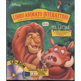 Libro Animato Interattivo Il Re Leone CD ROM Disney Interactive - GA1001 Sigillato Libro Animato Interattivo Il Re Leone CD ROM Disney Interactive - GA1001 Sigillato