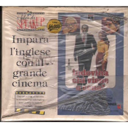 Speak Up Indovina Chi Viene A Cena, Impara L' Inglese Con Il Grande Cinema VHS S.Kramer Sigillato