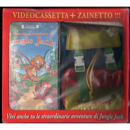 La Grande Avventura Di Jungle Jack VHS Stefan Fjelmark Univideo - 1300504 Sigillato