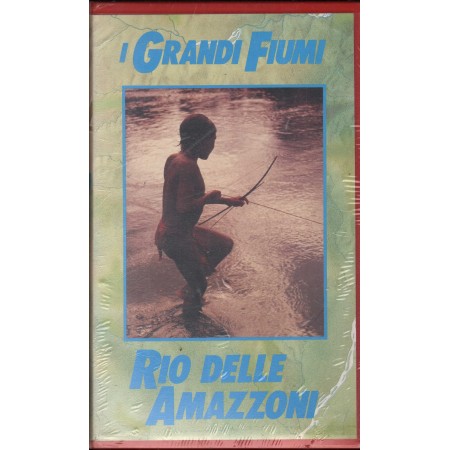 I Grandi Fiumi, Rio Delle Amazzoni VHS Serge Marcheaux Univideo - 3419720 Sigillato