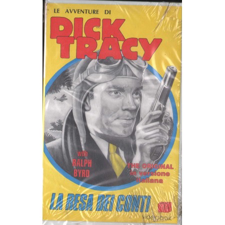 Dick Tracy, La Resa Dei Conti VHS  Chester Gould Univideo - 011176 Sigillato