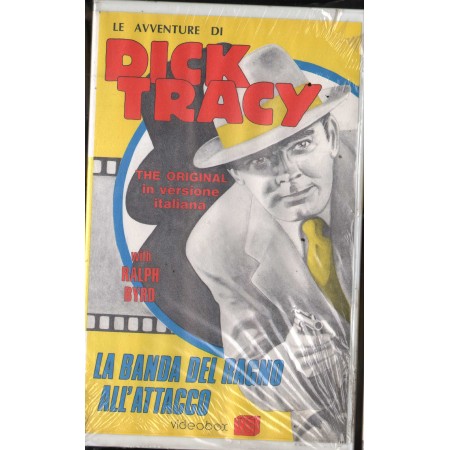 Dick Tracy, La Banda Del Ragno All'Attacco VHS Chester Gould 011174 Sigillato