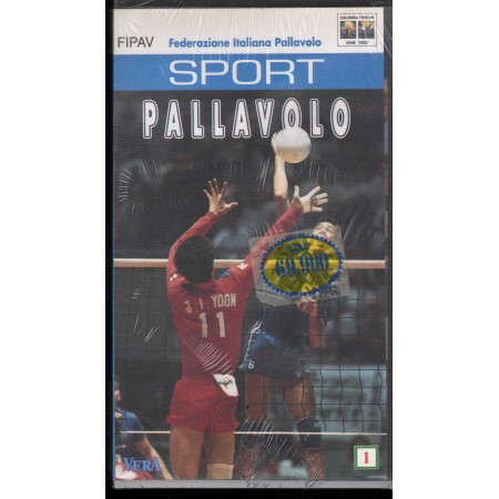 Sport, Pallavolo Regole Del Gioco 1, 2, 3 VHS Federazione Italiana Sigillato