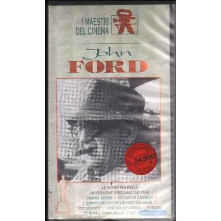 John Ford, Le Scene Piu' Belle VHS I Maestri Del Cinema Univideo - CD04788 Sigillato