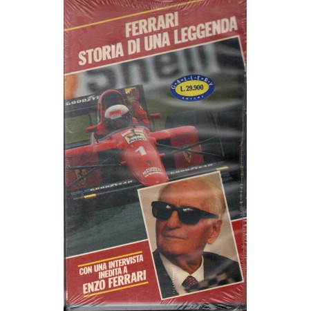 Ferrari Storia Di Una Leggenda VHS Enzo Ferrari Univideo - VPBV22109 Sigillato