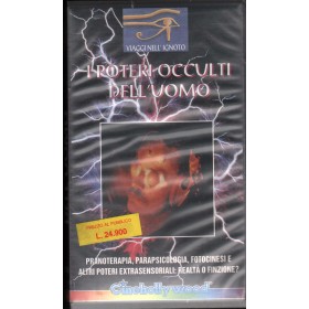 I Poteri Occulti Dell' Uomo VHS Viaggi Nell' Ignoto Univideo - CHV8252 Sigillato I Poteri Occulti Dell' Uomo VHS Viaggi Nell' Ignoto Univideo - CHV8252 Sigillato