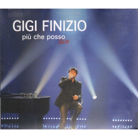 Gigi Finizio CD DVD Piu' Che Posso Live Edel 0207713CA1 Sigillato