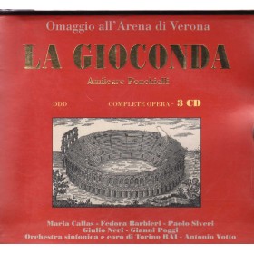 Amilcare Ponchielli CD La Gioconda Azzurra Music Gl1323 Sigillato Amilcare Ponchielli CD La Gioconda Azzurra Music Gl1323 Sigillato