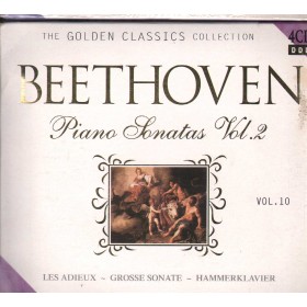 Beethoven CD Piano Sonatas Vol.2 Azzurra Music – CLA4010 Nuovo Beethoven CD Piano Sonatas Vol.2 Azzurra Music – CLA4010 Nuovo