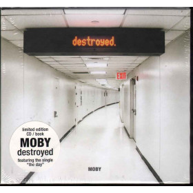 Moby CD Destroyed / Little Idiot IDIOT010X Digibook Sigillato 5060236630490 Moby  CD Destroyed - digipack  Nuovo Sigillato 5060236630490