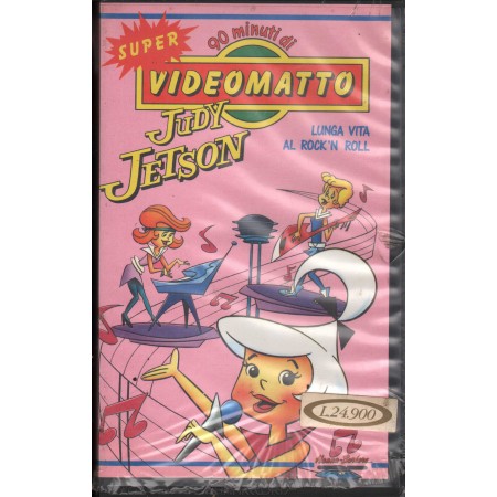 Judy Jetson Lunga Vita Al Rock'n Roll VHS Hanna Barbera Univideo - VRBB17912 Sigillato