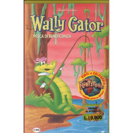 Wally Gator, Pesca Di Beneficienza VHS Hanna Barbera Univideo - 21299 Sigillato