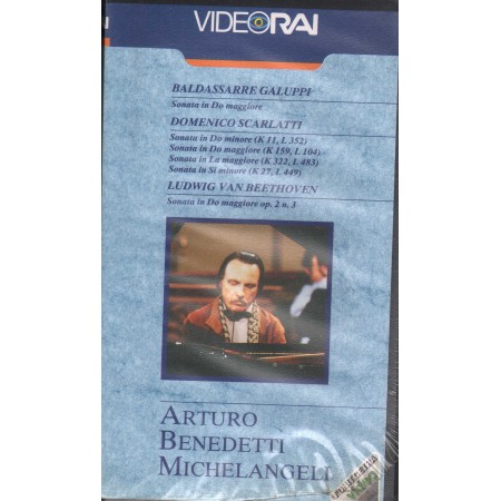 Klaviersonaten VHS Arturo, Benedetti, Michelangeli Univideo - VRN2129 Sigillato