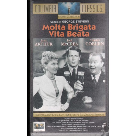 Molta Brigata Vita Beata VHS George Stevens Univideo - CC71242 Sigillato