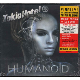 Tokio Hotel CD DVD Humanoid German Deluxe Edition Island Sigillato 0602527172750 Tokio Hotel  CD DVD Humanoid German Deluxe Edition Nuovo Sigillato 0602527172750