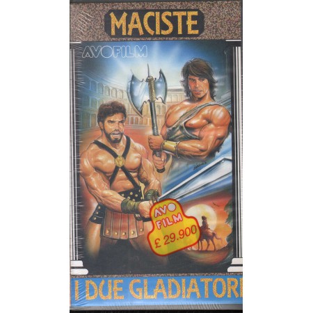 Maciste, I Due Gladiatori VHS Mario Caiano Univideo - 3338 Sigillato