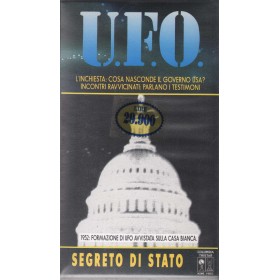 Ufo Segreto Di Stato, 1952 Formazione Di Ufo Avvistata Sulla Casa Bianca VHS Univideo - CC45182 Sigillato Ufo Segreto Di Stato, 1952 Formazione Di Ufo Avvistata Sulla Casa Bianca VHS Univideo - CC45182 Sigillato
