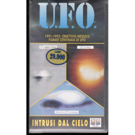 Ufo Intrusi Nel Cielo, Obiettivo Messico VHS Univideo - CC70552 Sigillato
