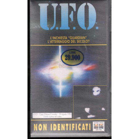 Ufo Non Identificati, L'Inchiesta Guardian VHS Univideo - CC70562 Sigillato