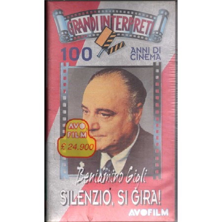 Silenzio Si Gira, Beniamino Gigli VHS Carlo Campogalliani Univideo - 3548 Sigillato