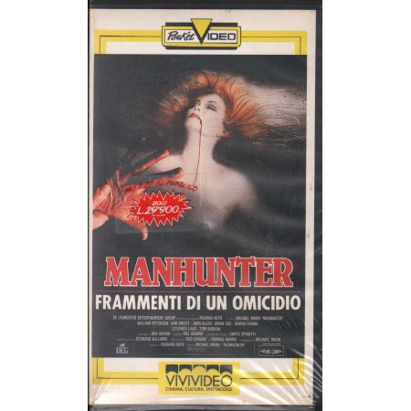 Manhunter, Frammenti Di Un Omicidio VHS Michael Mann Univideo - 020033 Sigillato