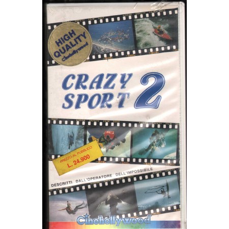 Crazy Sport 2 VHS Leo Dickinson Univideo - CHV7022 Sigillato