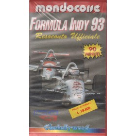 Formula Indy 93 Resoconto Ufficiale VHS Mondocorse Univideo - 81743 Sigillato Formula Indy 93 Resoconto Ufficiale VHS Mondocorse Univideo - 81743 Sigillato