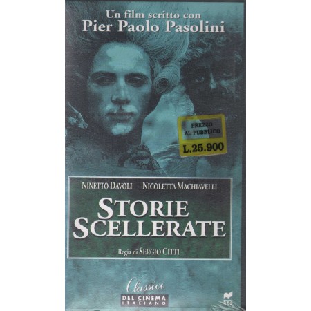 Storie Scellerate VHS Sergio Citti Univideo - 21542 Sigillato