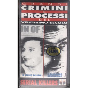 Grandi Crimini E Processi Del Ventesimo Secolo, Serial Killer VHS CC70312 Sigillato Grandi Crimini E Processi Del Ventesimo Secolo, Serial Killer VHS CC70312 Sigillato