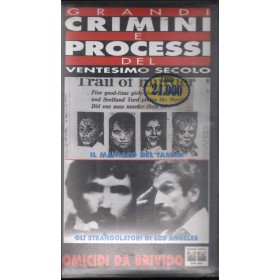 Grandi Crimini E Processi Del Ventesimo Secolo, Omicidi Da Brivido VHS CC70302 Sigillato Grandi Crimini E Processi Del Ventesimo Secolo, Omicidi Da Brivido VHS CC70302 Sigillato
